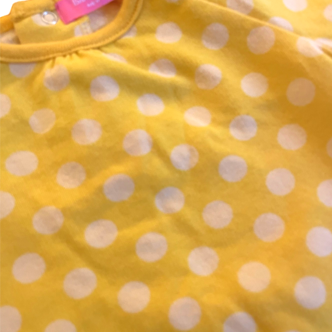 Isaac Mizrahi Yellow Polka-Dot Sweatshirt - 0-3 mo.