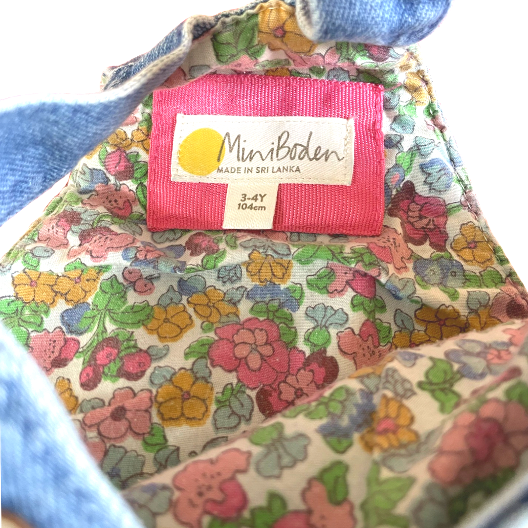 Mini Boden Denim Jumper - 3T-4T