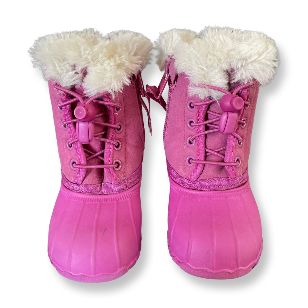 Native Hot Pink Winter Boots - Size 6/7