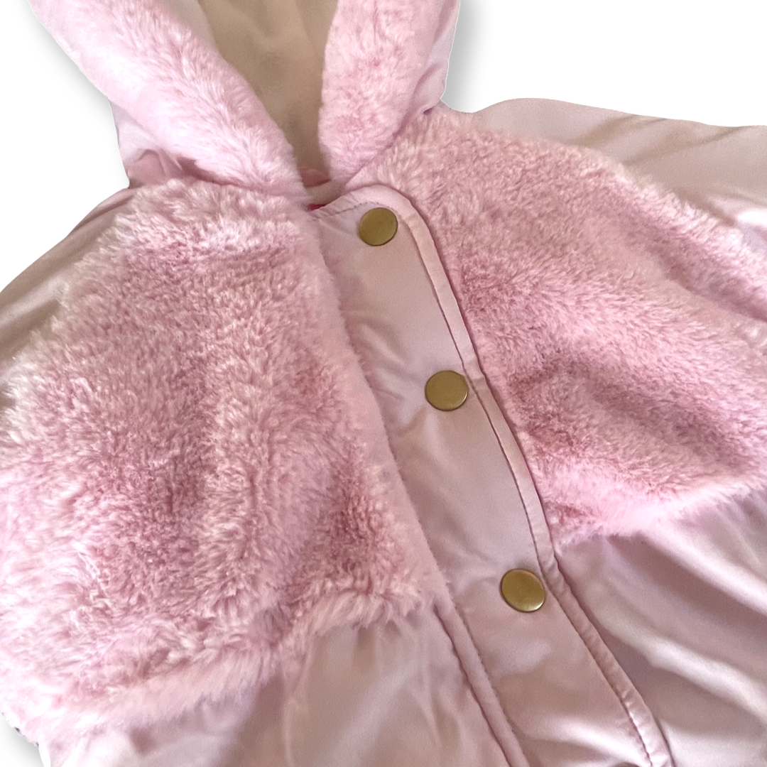 London Fog Pink Infant Snowsuit - 6-9 mo.