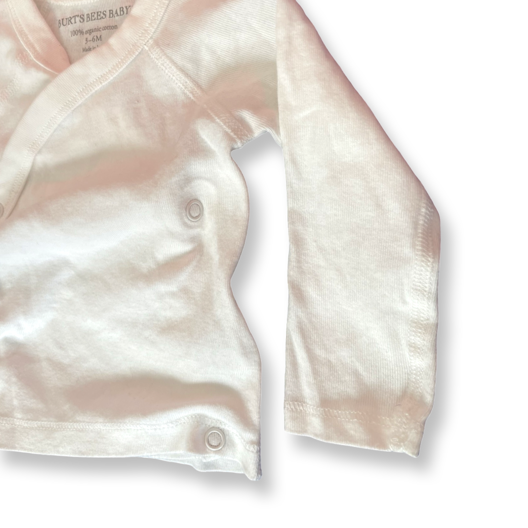Burt's Bees Baby Organic Cross-Over Shirt - 3-6 mo.