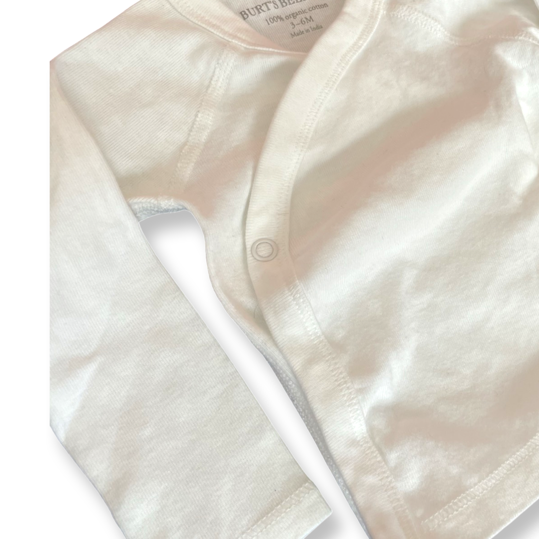 Burt's Bees Baby Organic Cross-Over Shirt - 3-6 mo.