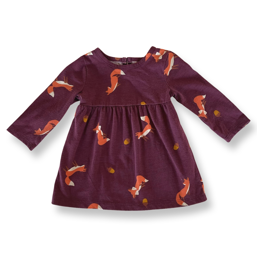 Wonder Nation Fox Dress w/ Bloomers - 6-9 mo.