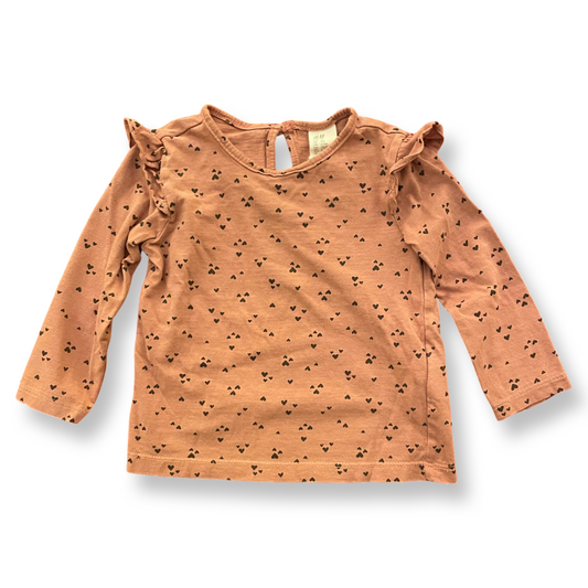H&M Mini Hearts Top - 9 mo.