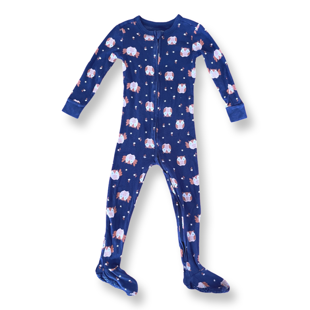 Old Navy Owl Footie Pajamas - 3T