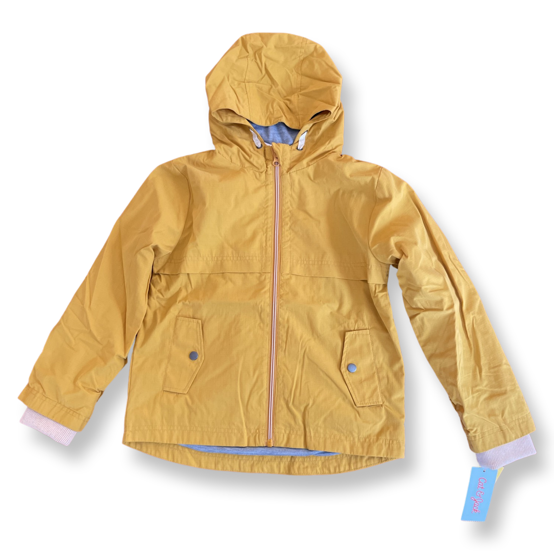 Cat Jack Yellow Lined Windbreaker 6 7 youth RePlay Kidswear