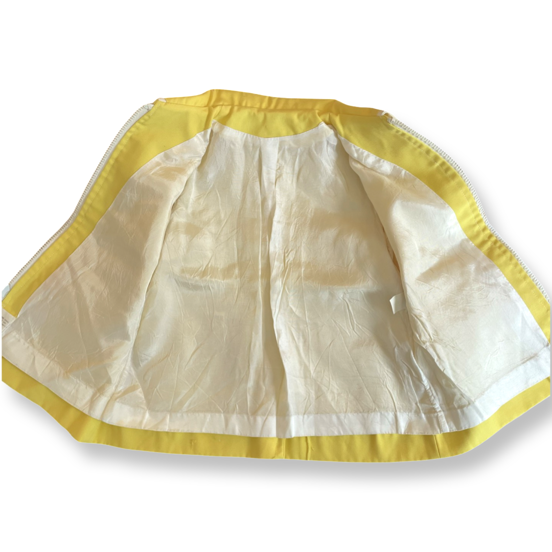 Vintage Yellow A-Line Jacket - 3T