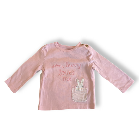 Carter's Bunny Shirt - 12 mo.