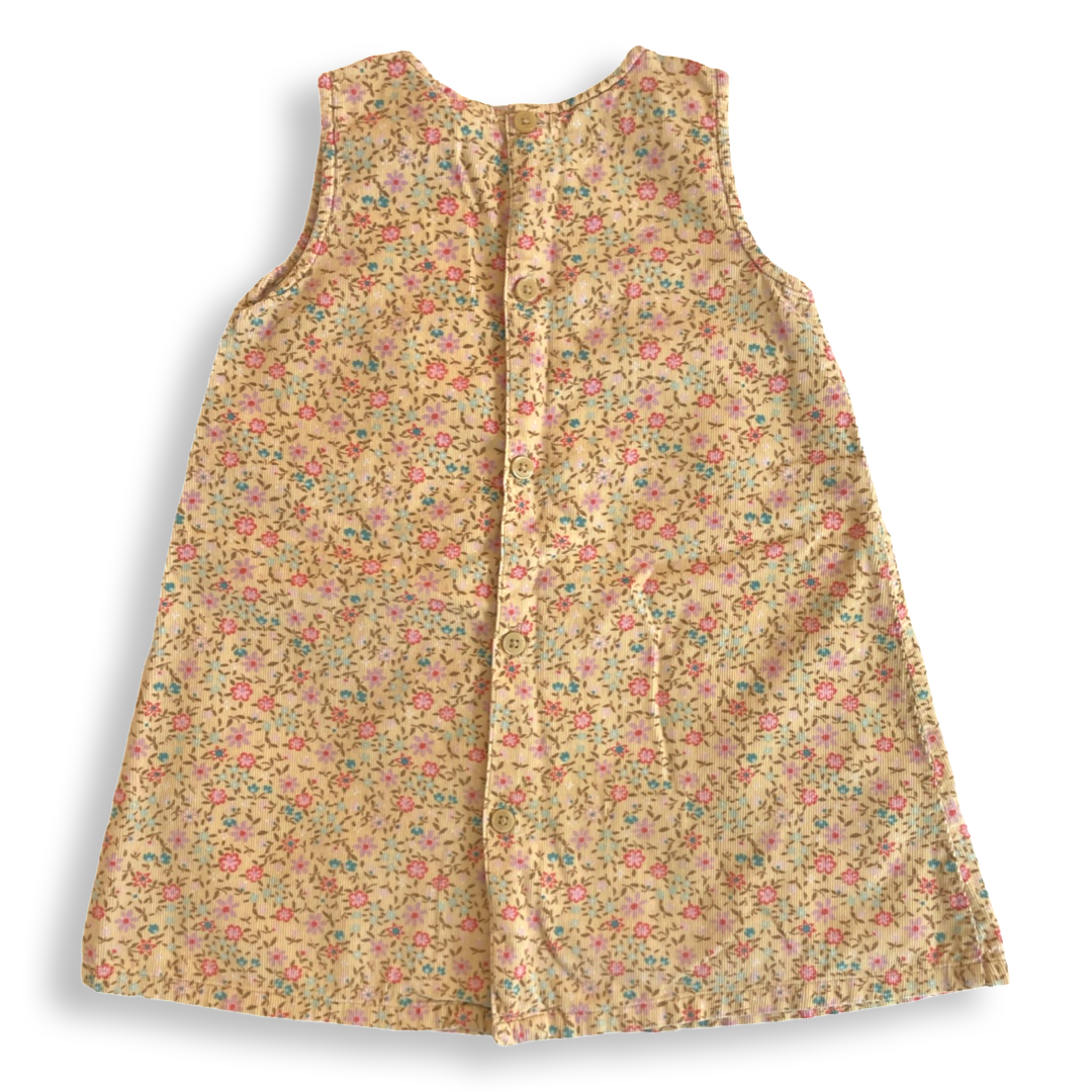 Old Navy Floral Corduroy Shift Dress - 2T