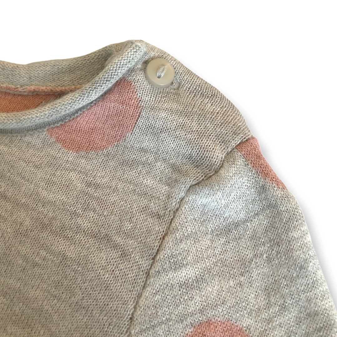 H&M Polka-Dot Sweater - 6 mo.