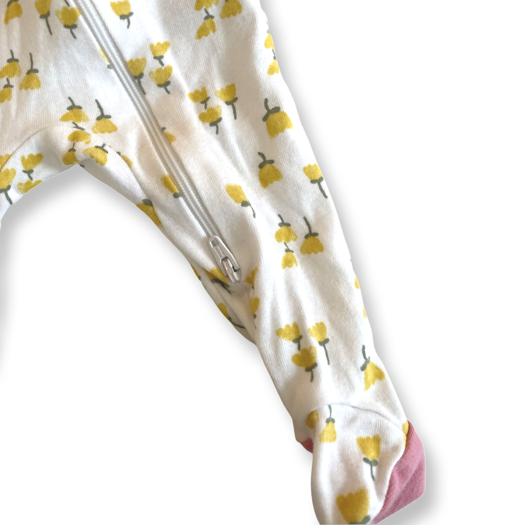 Cloud Island Yellow Flowers Sleep & Play - 0-3 mo.