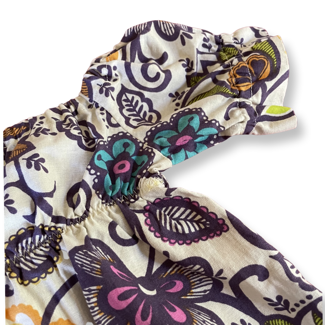 Boutique Flower Print Dress - 3-6 mo.