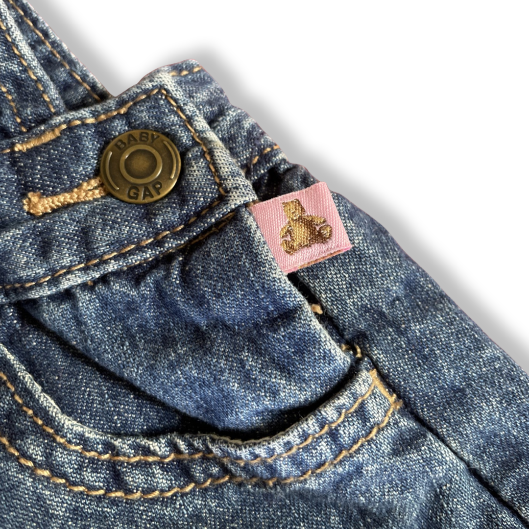 babyGap Denim Jumper - 12-18 mo.