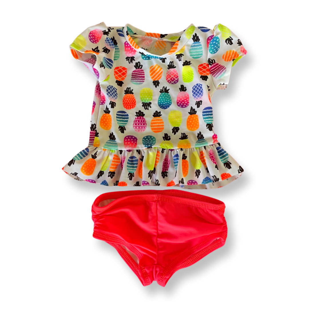 Pineapple tankini best sale