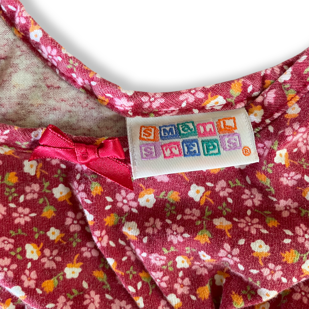 Vintage - Small Steps Ditsy Floral Sun Dress - 2T