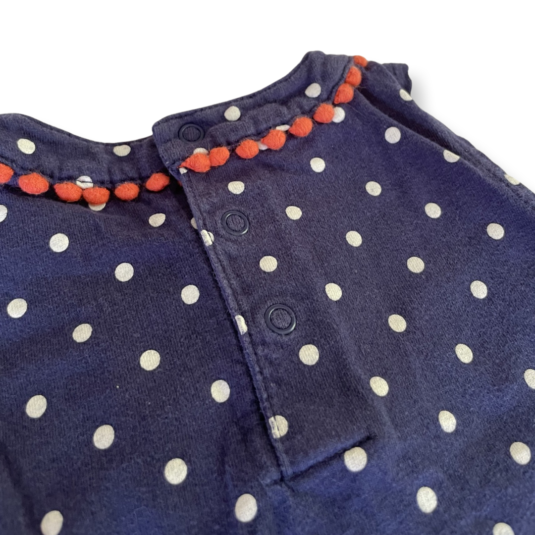 Carter's Polka Dot Sleeveless Shirt - 9 mo.