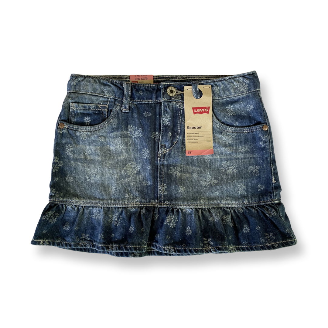 Levi s Scooter Skirt w Hidden Short 10 youth