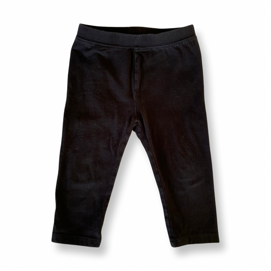 babyGap Black Capri Leggings - 2T