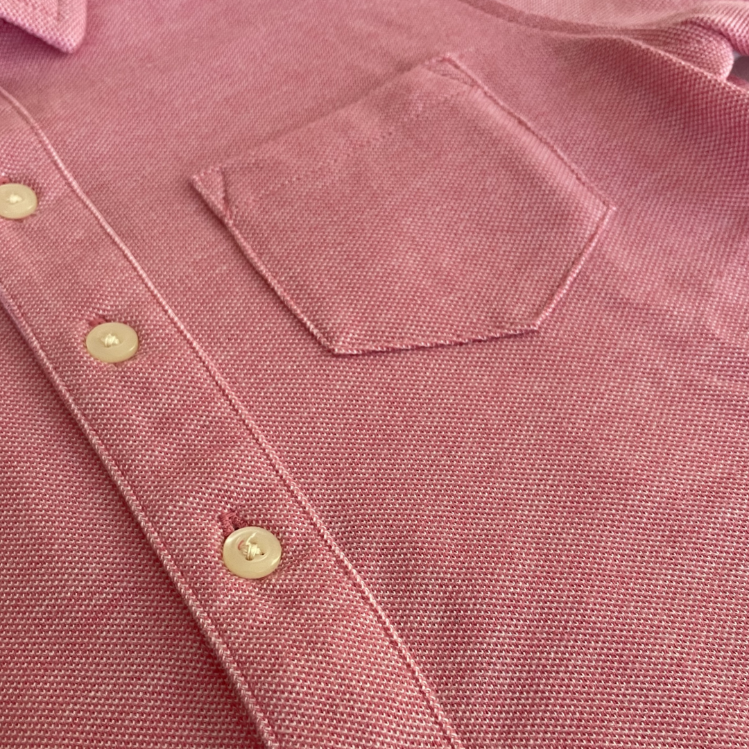 Primary Button-Down Polo Tee - 6-7 youth