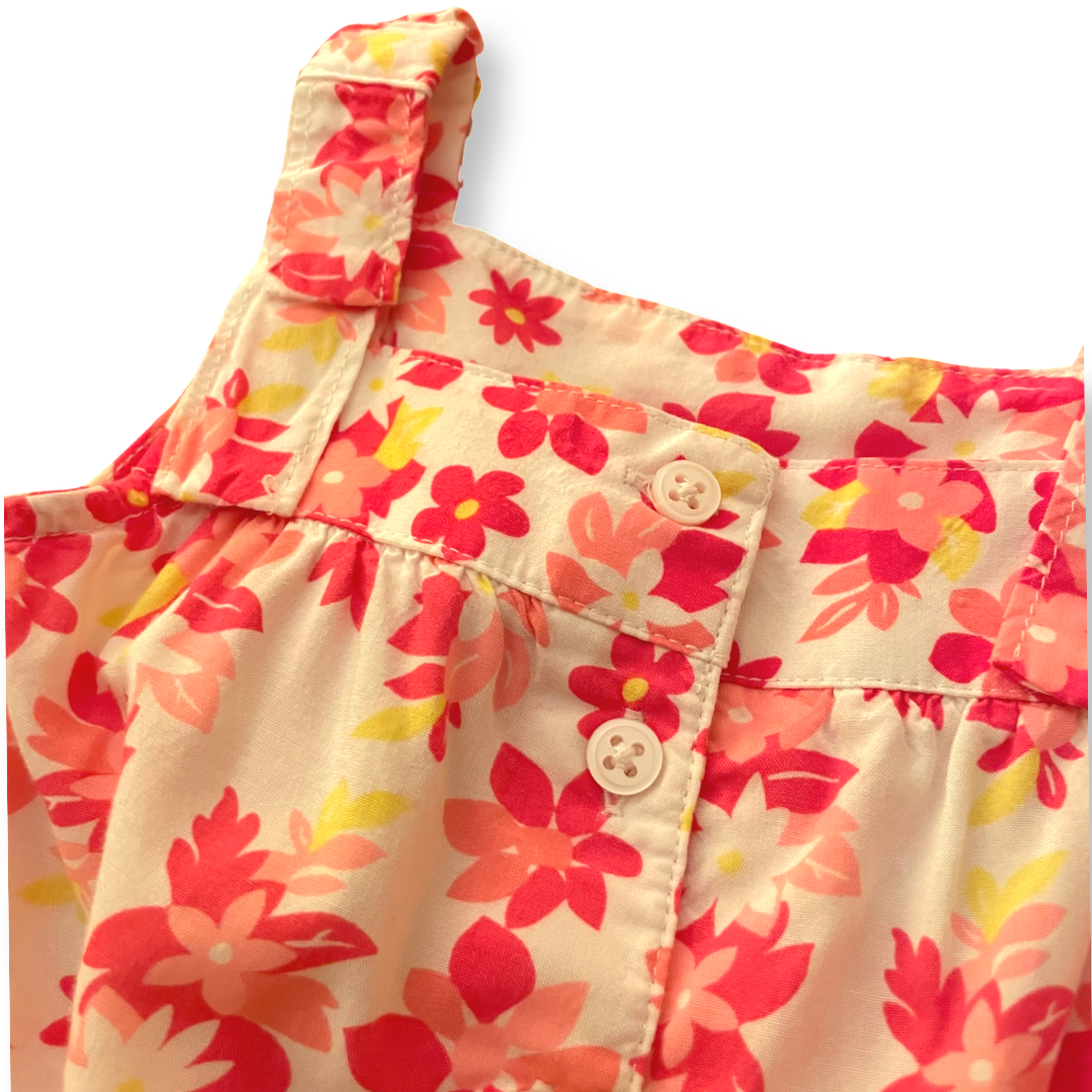 Carter's 2-piece Pink Floral Outfit - 6 mo.