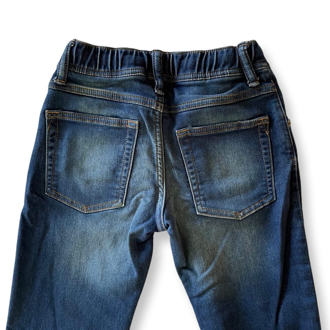 Gap Kids Stretch Slim Distressed Jeans - 8-9 youth
