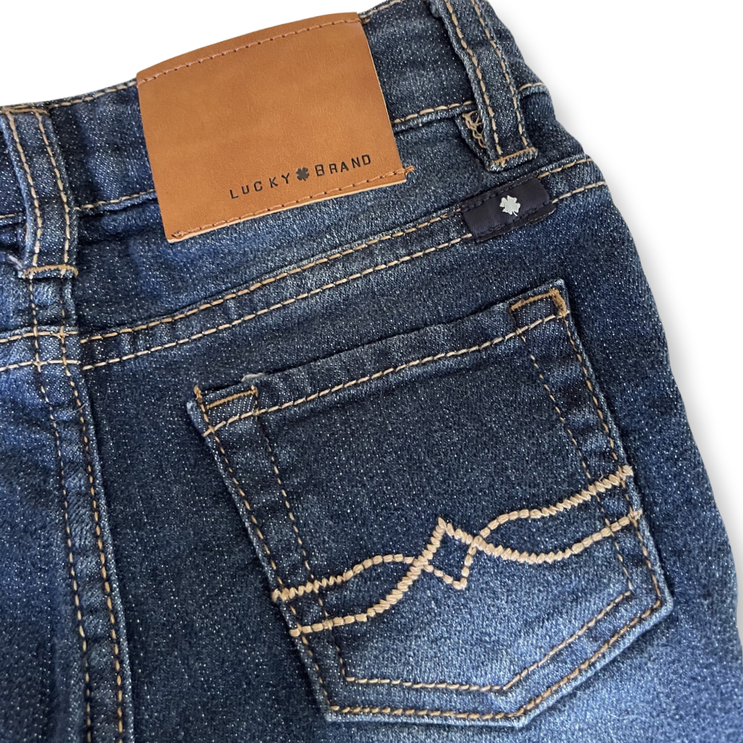 Lucky Brand Dark Wash Skinny Jeans - 3T