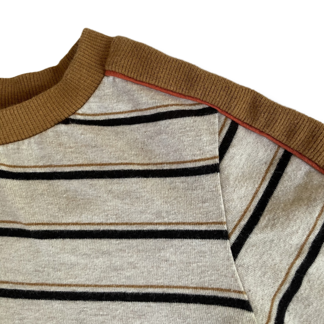Wonder Nation Retro-Style Striped T-Shirt - 5 youth