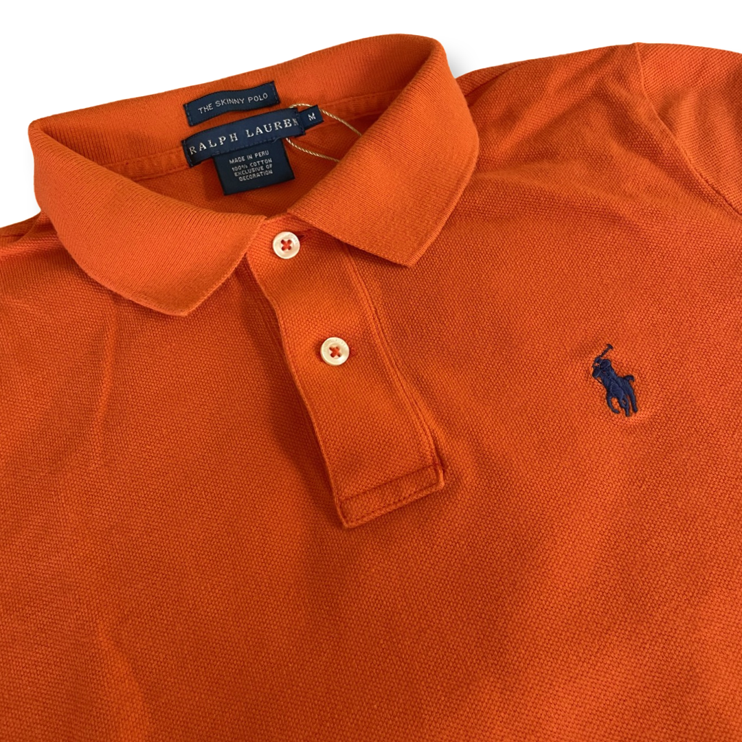 Ralph Lauren Skinny Polo T-Shirt - 10-12 youth