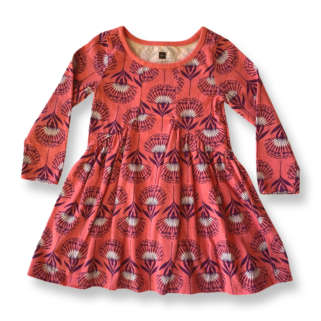 Tea Collection Dandelion Print Dress - 2T