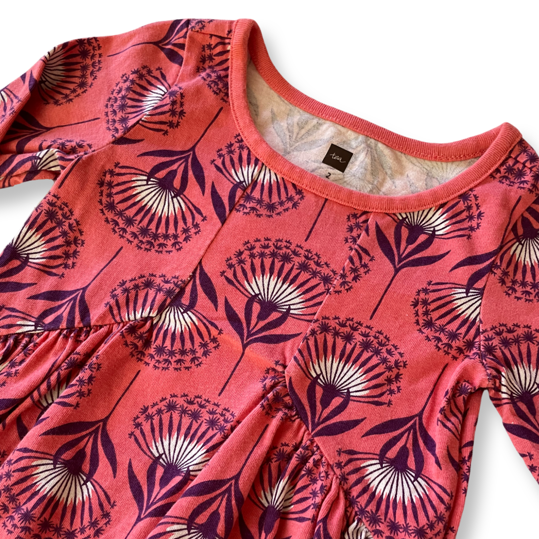 Tea Collection Dandelion Print Dress - 2T