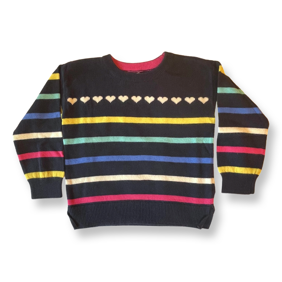 babyGap Hearts & Stripes Sweater - 2T