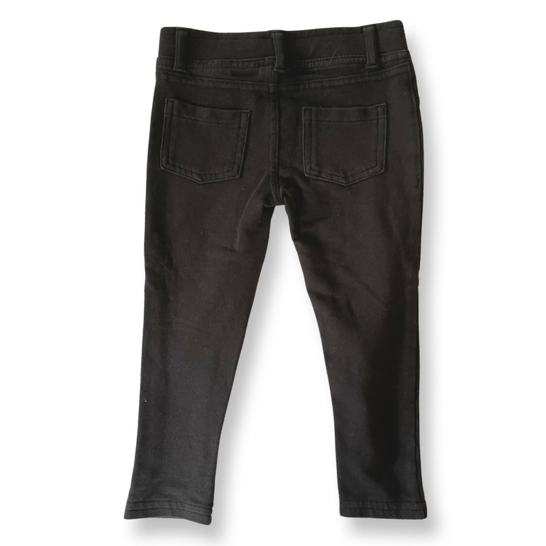 Joe Fresh Black Jeggings - 2T