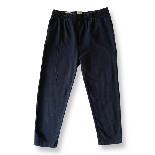 Gap Kids Navy Cropped Leggings - 6-7 youth