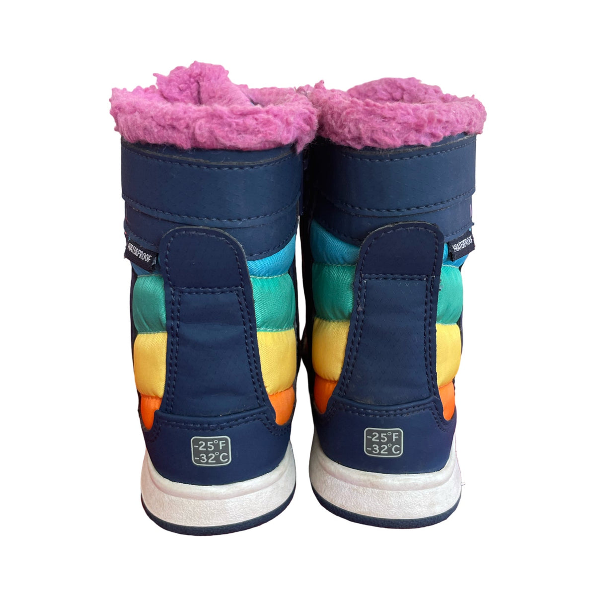 Merrell Little Kid Rainbow Striped Snow Boots - Size 9M