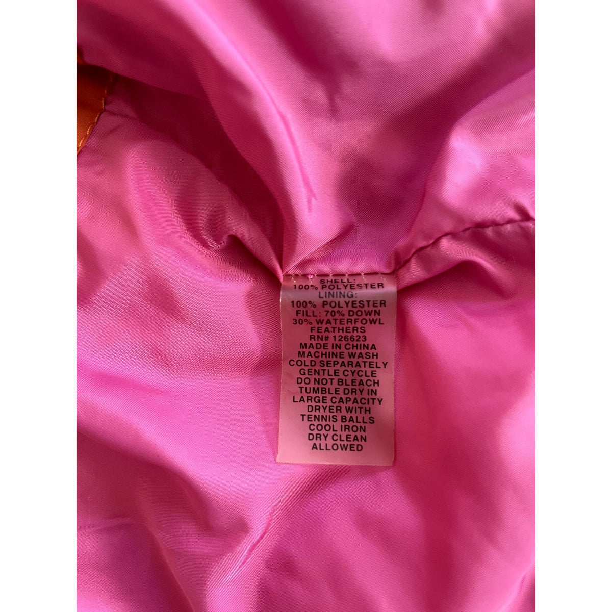 Hunter Pink Down Winter Jacket - 2T