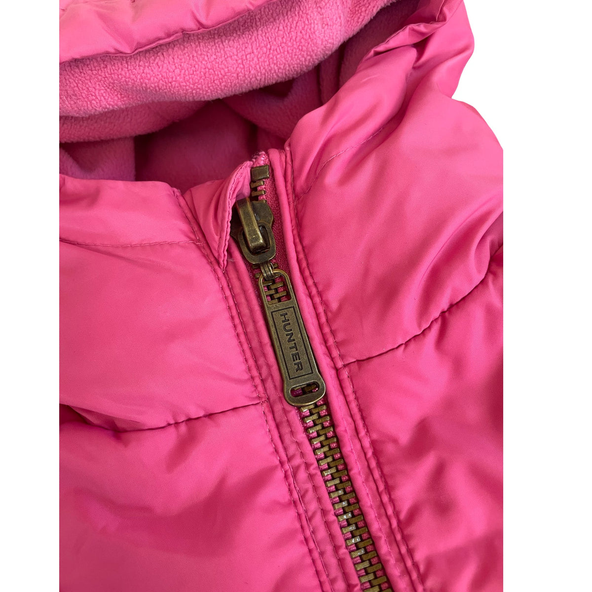 Hunter Pink Down Winter Jacket - 2T
