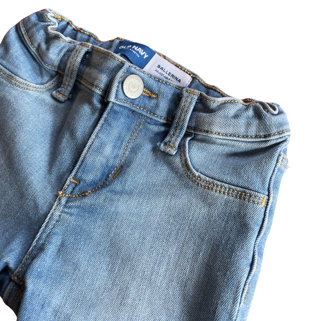 Old Navy Light Wash Ballerina Jeans - 3T