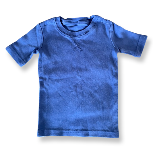 Primary Organic Pajama T-Shirt, Royal Blue - 2T-3T