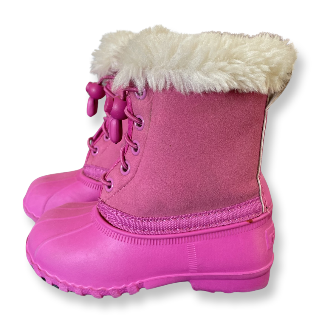 Native Hot Pink Winter Boots - Size 6/7