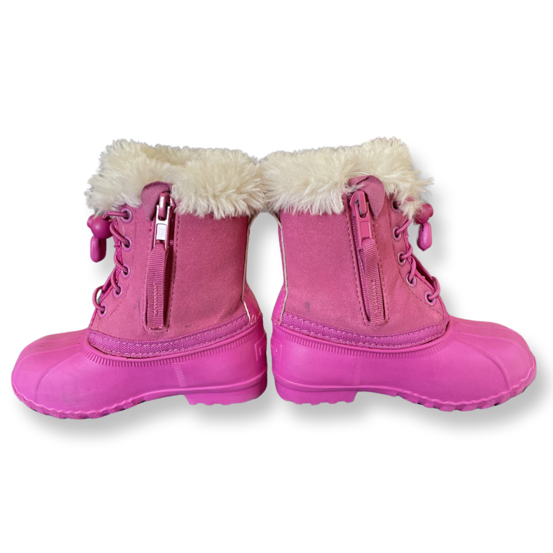Native Hot Pink Winter Boots - Size 6/7