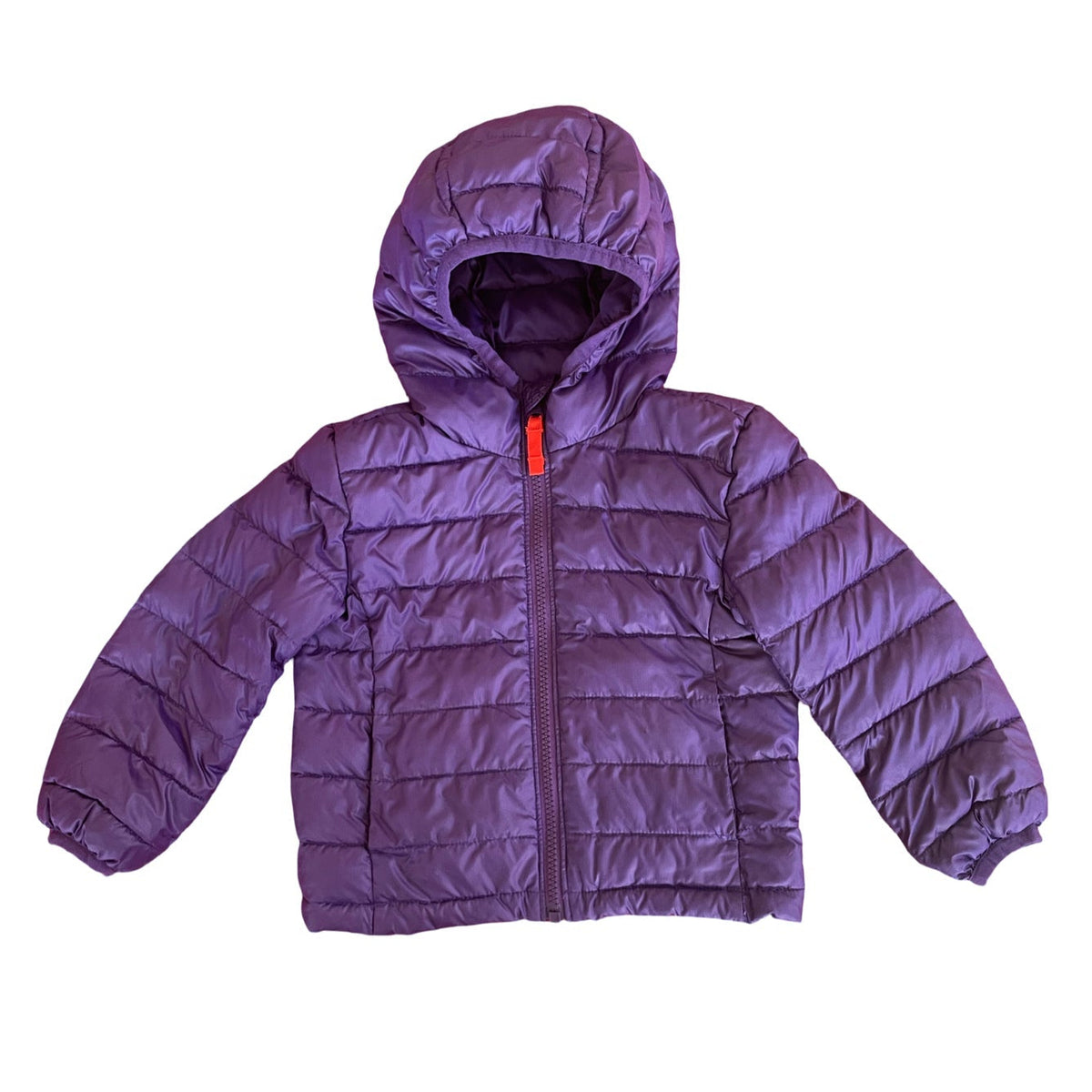 Primary Purple Lightweight Puffer Jacket - 2T