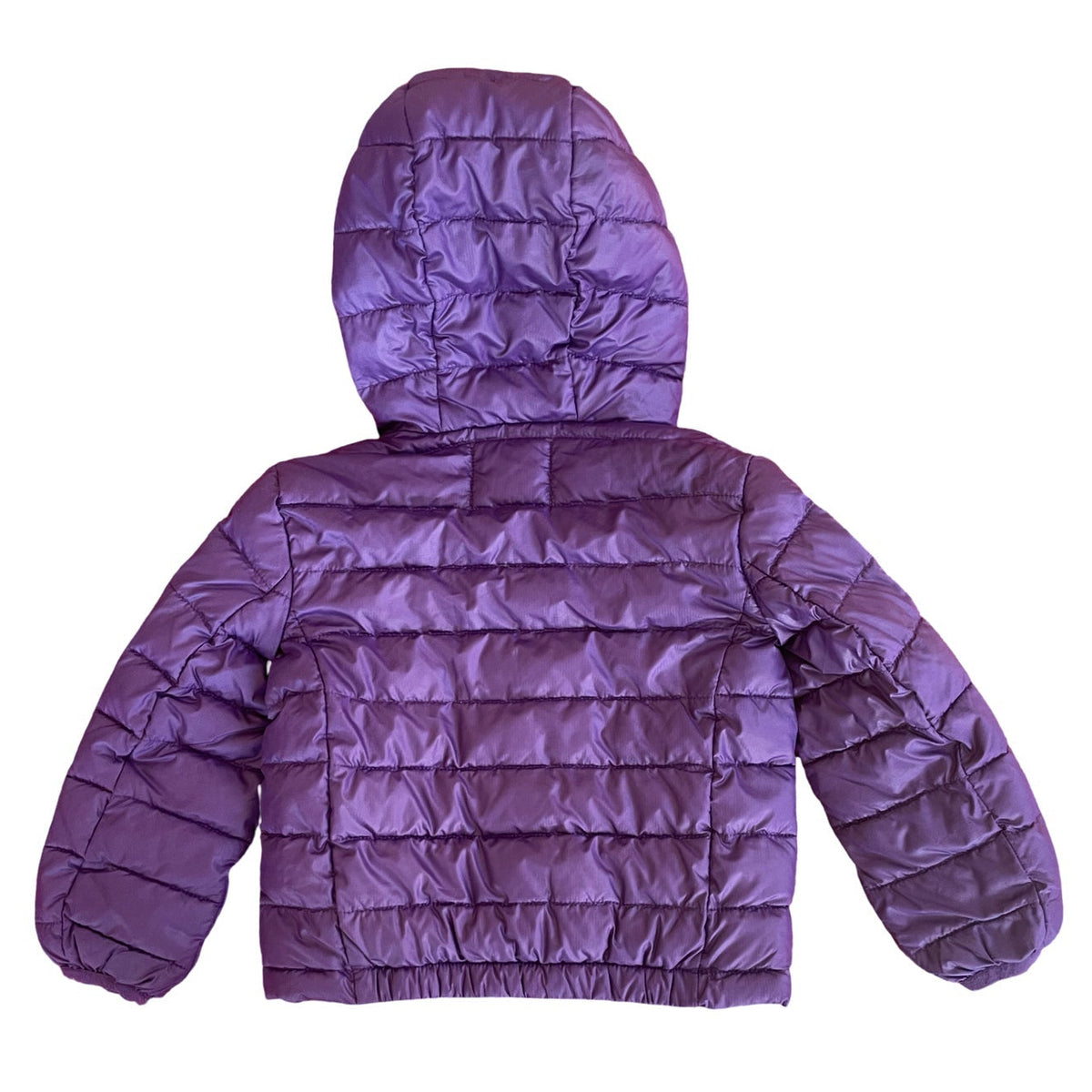 Primary Purple Lightweight Puffer Jacket - 2T