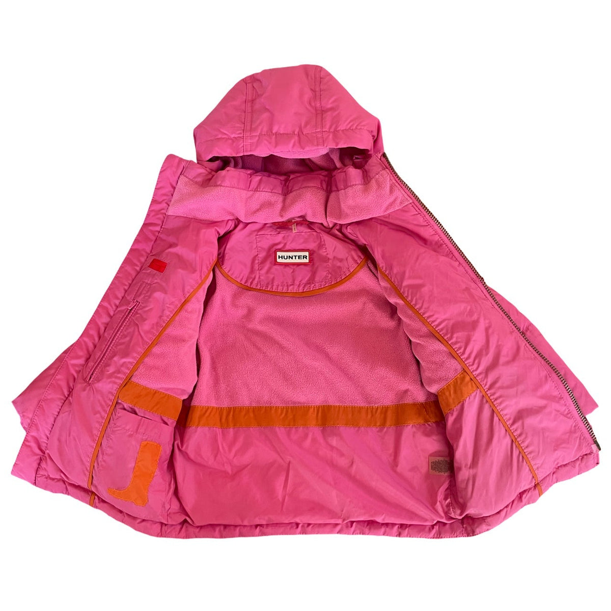 Hunter Pink Down Winter Jacket - 2T