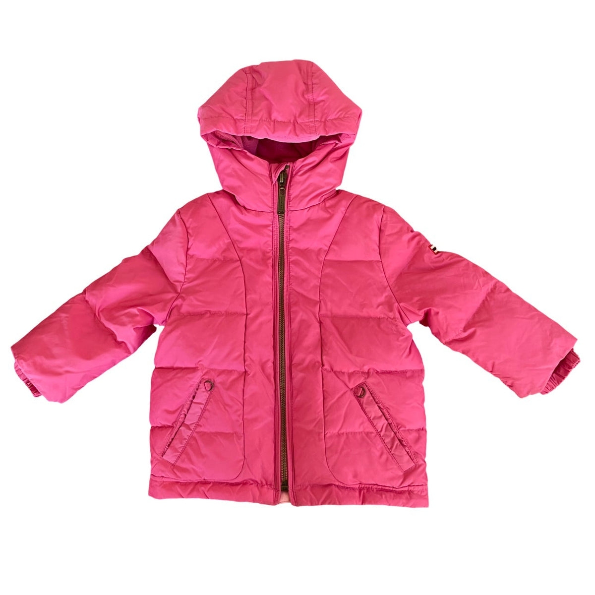 Hunter Pink Down Winter Jacket - 2T