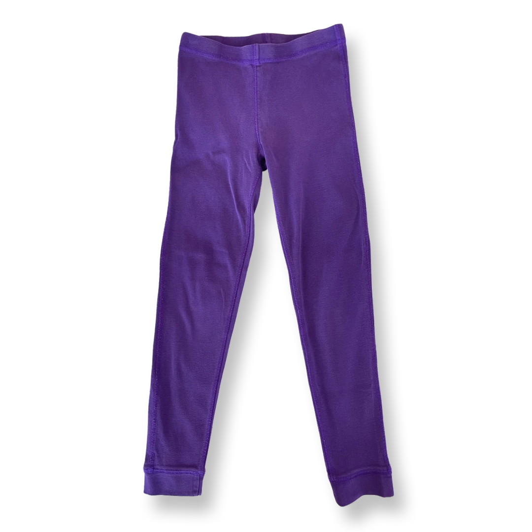 Primary Organic Purple Pajama Pants - 8-9 youth
