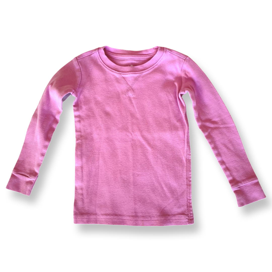 Primary Organic Pink Pajama Top - 2-3T