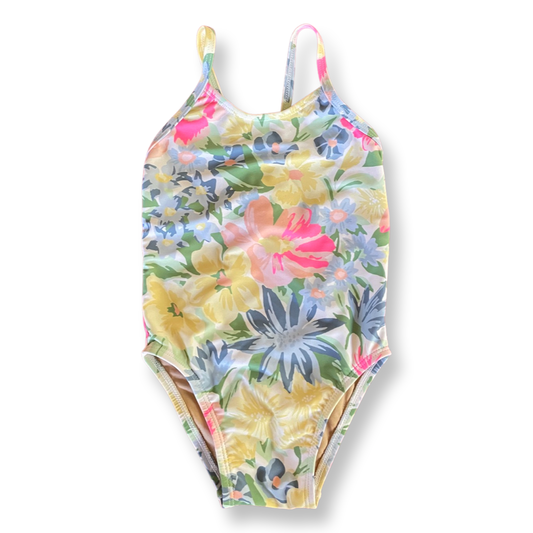 Old Navy One-Piece Floral Swimsuit - 2T