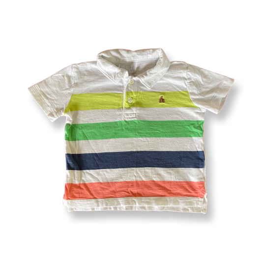 babyGap Striped Polo Shirt - 12-18 mo.
