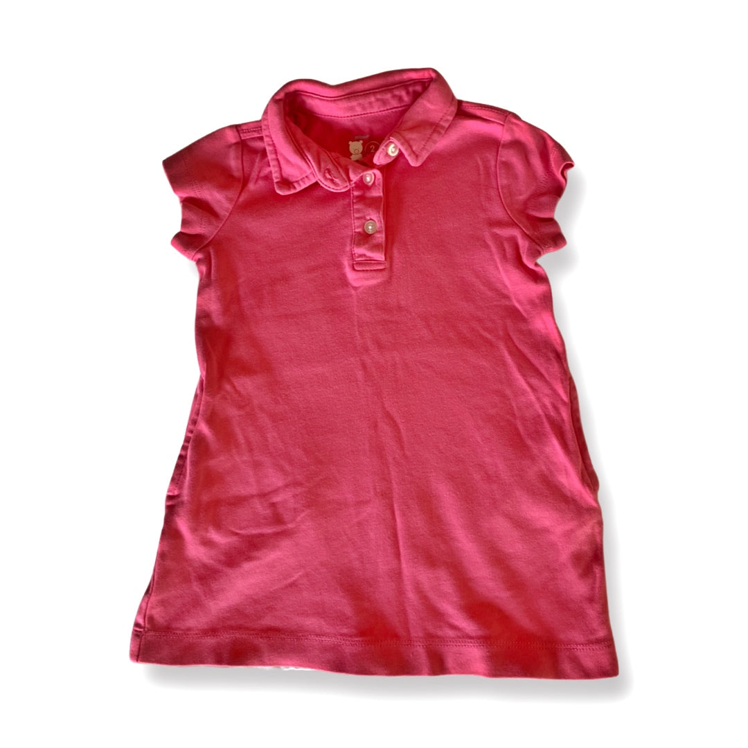 Primary Polo Dress - 2T