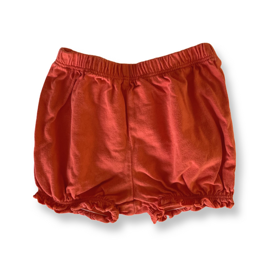 Carter's Orange Bloomer Shorts - 6 mo.